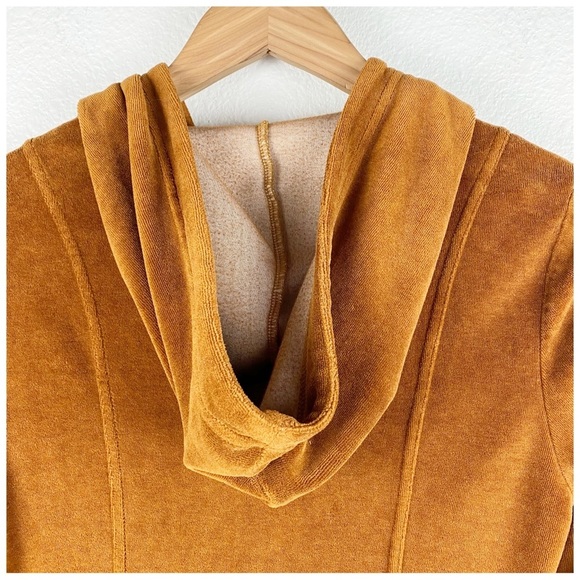 XCVI Demitra Hooded Jacket Golden Topaz Size XS - Picture 9 of 12